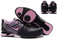 chaussures femmes nike shox promos rivalry 2 rose noir